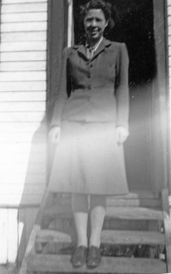 Jean Eaket, Dean Lake School Teacher, 1950