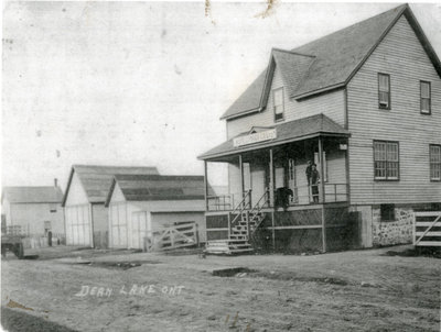 Hope Lumber Company, Dean Lake, Ontario, 1921