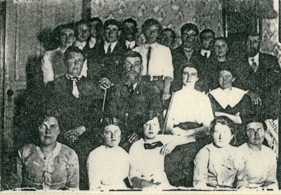 Iron Bridge, United Church Bible Class - Circa 1910