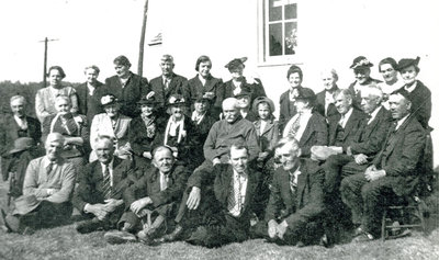 Iron Bridge United Church Reunion - Circa 1942