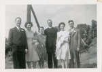 Wedding of Betty Larone and Ted McClelland - Summer 1945