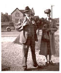 Georgina Beaton and Fred Thompson, 1945