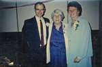 Reverend John Brown, Carole Brown and Janet Reed - May 1986
