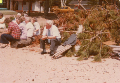 Reverend George Gorman at Camp MacDougall - June 1977