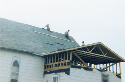 Iron Bridge United Church Renovation Project - 1982