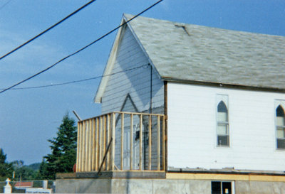 Iron Bridge United Church Renovation Project - 1982