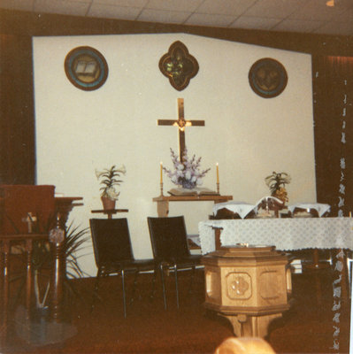 Iron Bridge United Church Easter Service - 1984