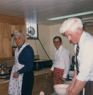 Breakfast Preparations For Easter Sunday - 1984