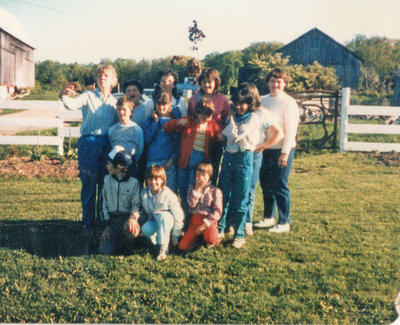 Iron Bridge United Church Junior Choir Picnic - June 1985