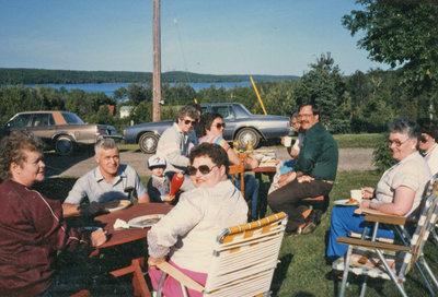 Iron Bridge United Church  Choir Party - June 1986