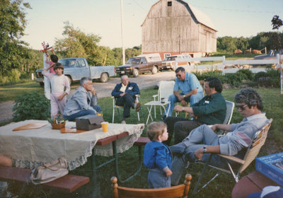 Iron Bridge United Church - Choir Party June 1986