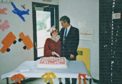 Reverend Paul Stemp At Graduation Of Sara Jane Linley