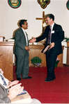 Reverend Keith Rameshwar and Ted Linley, May 17, 1992