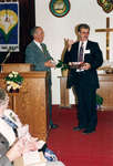 Reverend John Hill and Ted Linley, May 17, 1992