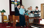 Choir, Iron Bridge United Church, May 17, 1992