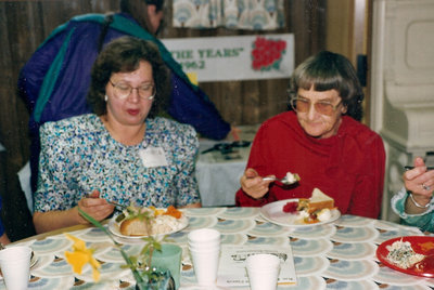 Sharon Lane and Marion Rutledge, May 1992