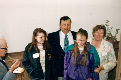 Elizabeth Raoul Margaret Raoul, and Marilyn Billings, May 1992