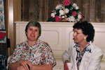 Helen Tulloch and Lorraine McClelland, May 1992, Iron Bridge.