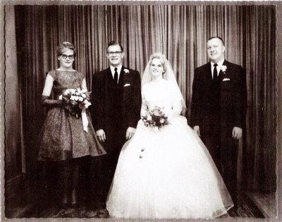 Eaket-MacDougal Wedding- Iron Bridge, Circa 1955