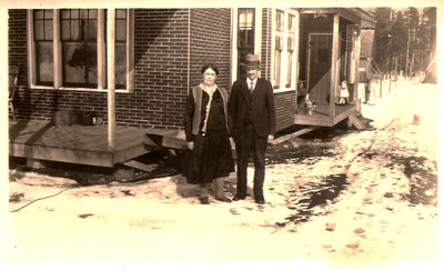 Mima (Beemer) Farmer and George Farmer - Circa 1930