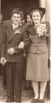 Clifford and Lorna Kydd - Wedding Day - Circa 1940