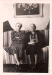 Ida Warnock and Hulda Allen - Circa 1965