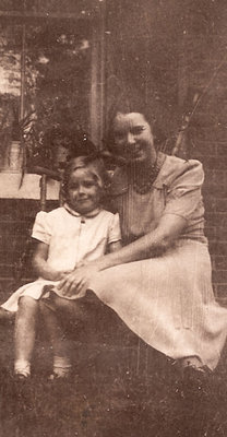 Betty LaRone and Loretta May Currey - Circa 1940