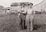 Nelson Allen Holding Larry Walker and Jack Rothwell - Circa 1949
