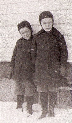 Harvey and Leonard Walker - Circa 1934