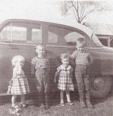 Lorraine, Terry, Mary-Jo and Michael Allen -1960