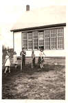 S.S. #1 Thompson School - Hwy 17 - Circa 1950