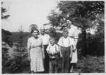 Nicholson and Tulloch Family, Huron Shores, Circa 1945
