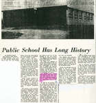 Public School Has Long History, Iron Bridge, Circa 1965