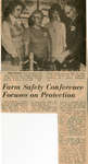 Farm Safety Conference Focuses on Protection, Iron Bridge, 1971