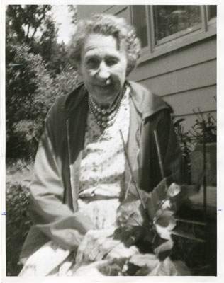 Iron Bridge Women's Institute Member Mrs. Rose Maitland, Circa 1960