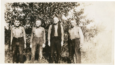 The Tait Boys, Iron Bridge, 1928