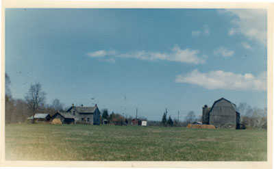 Magnus Tait Farm, Iron Bridge, circa 1960
