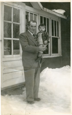 Mr. Nelson Warnock, Iron Bridge, Circa 1950