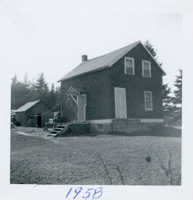 The Original Baxter Home, Iron Bridge, 1958