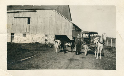 The Boville Farm, Iron Bridge, 1940