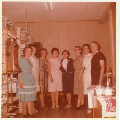 Bell Telephone Operators, Iron Bridge, 1963