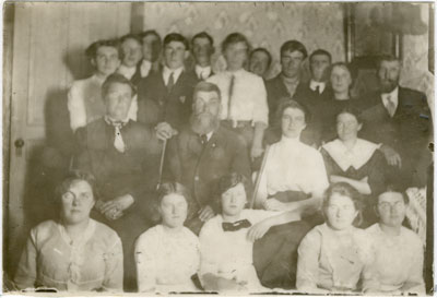 United Church Bible Class, Iron Bridge, 1910