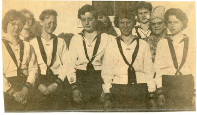 United Church C.G.I.T. Members, Iron Bridge, 1961