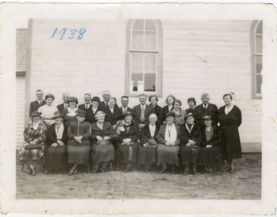 United Church Anniversary, Iron Bridge, 1938