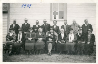 United Church Anniversary, Iron Bridge, 1939