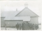 Iron Bridge Students Moving to New School Building, 1955