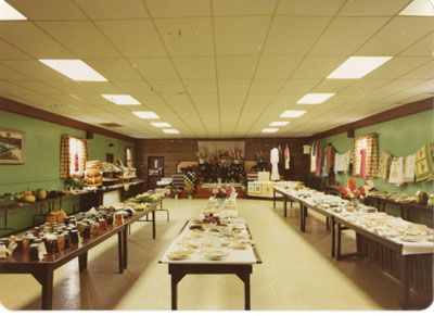 Fall Fair, Culinary Display, Iron Bridge, 1979