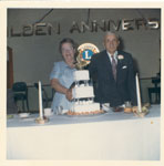 Mr. Joseph Degage and Mrs. Edith (Smith)Degagne  50th Wedding Anniversary, Iron Bridge 1967