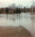 Flooding, Home on Mississaugi Crescent, Iron Bridge, 1979