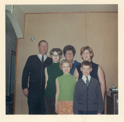 Michael Cosgrove Family, Iron Bridge, Circa 1975